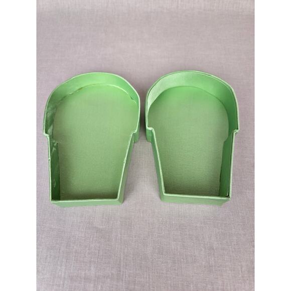 Longaberger Peppermint Stripe Basket Beaded Box ~ Decorative Keepsake Box - Picture 3 of 6